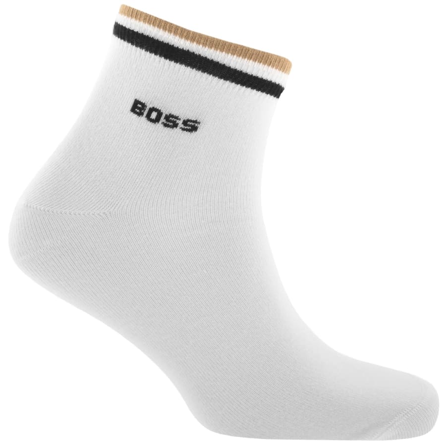 Image number 3 for BOSS 2 Pack Ankle Socks Green