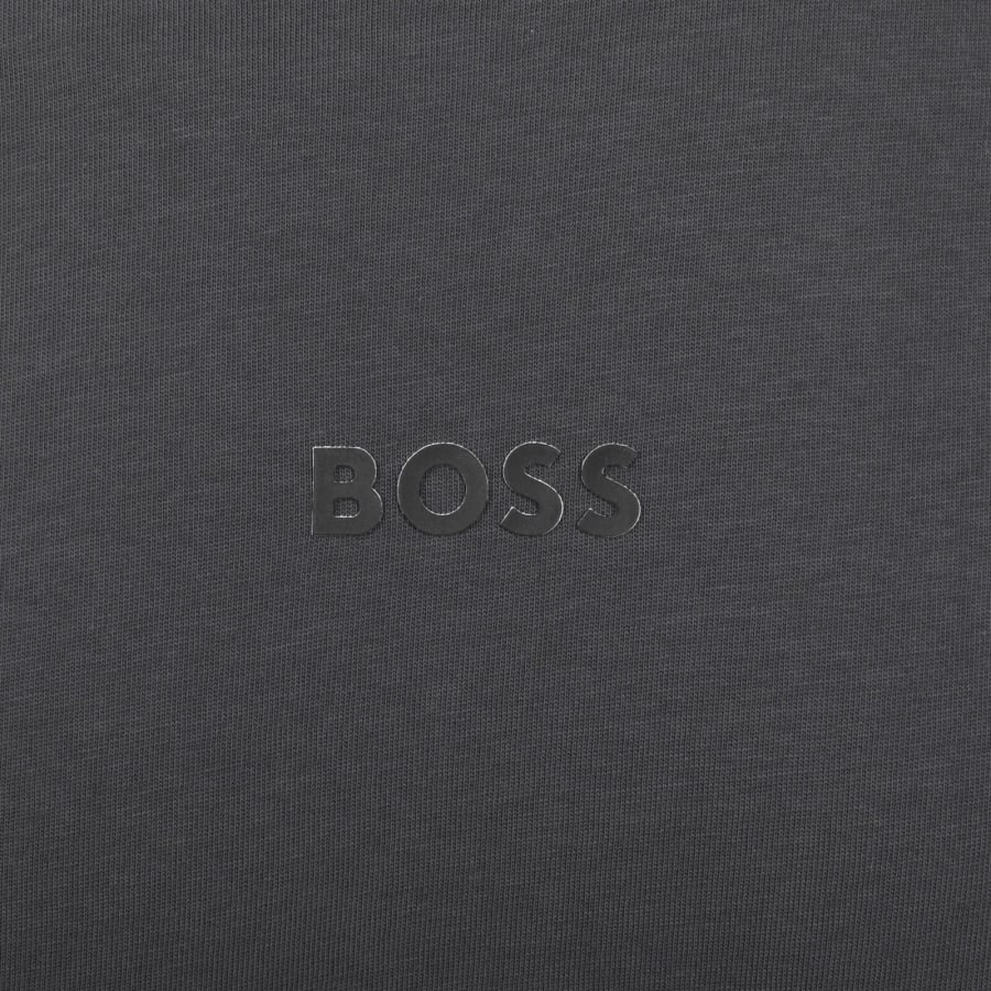 Image number 3 for BOSS Tee 10 T Shirt Open Grey