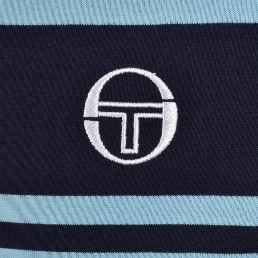 Image number 3 for Sergio Tacchini Master T Shirt Blue