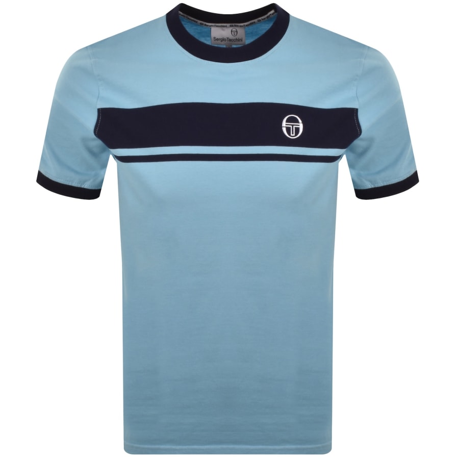 Image number 1 for Sergio Tacchini Master T Shirt Blue