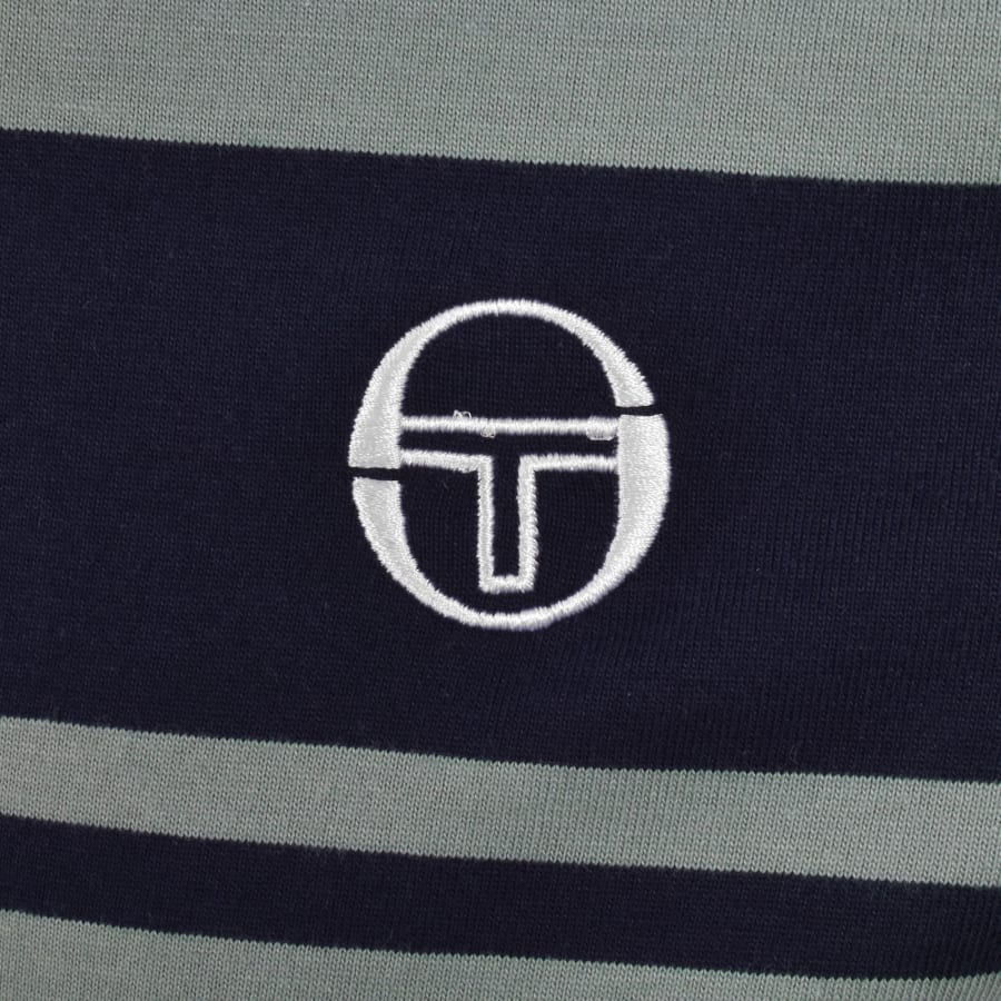 Image number 3 for Sergio Tacchini Master T Shirt Grey