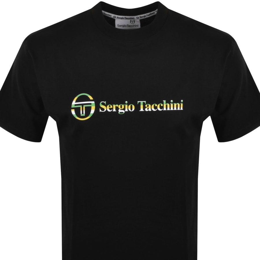 Image number 2 for Sergio Tacchini Violetta T Shirt Black