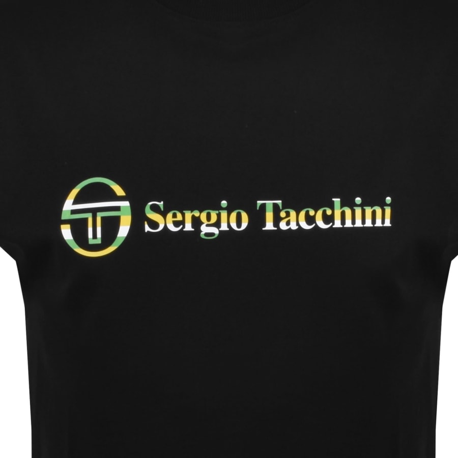 Image number 3 for Sergio Tacchini Violetta T Shirt Black