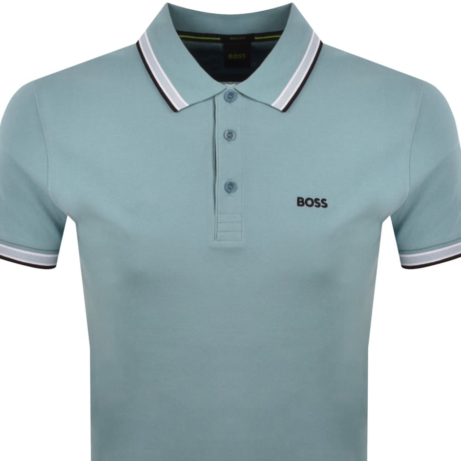 Image number 2 for BOSS Paddy Polo T Shirt Blue