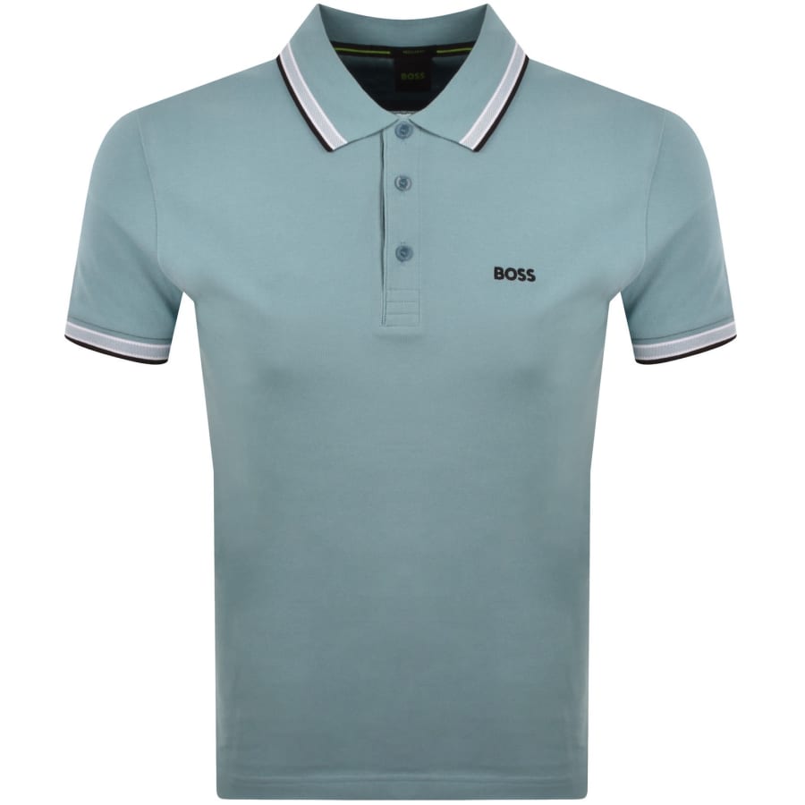 Image number 1 for BOSS Paddy Polo T Shirt Blue
