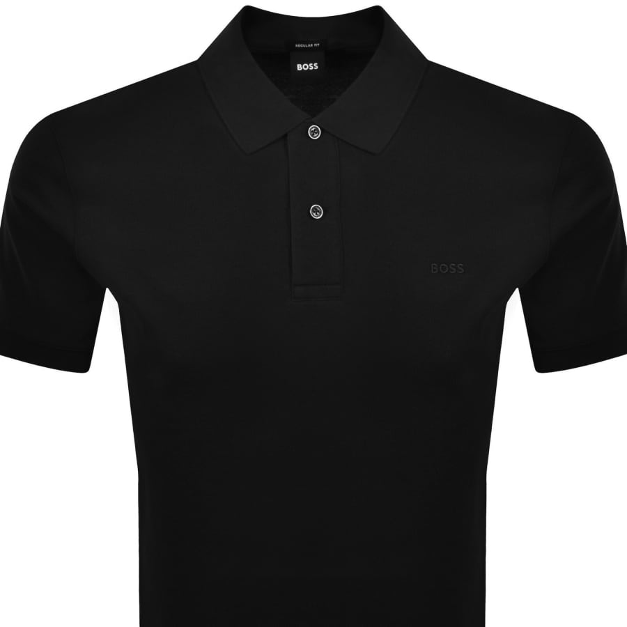 Image number 2 for BOSS Pallas Polo T Shirt Black