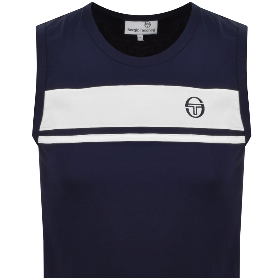 Image number 2 for Sergio Tacchini Damarindo Vest Navy
