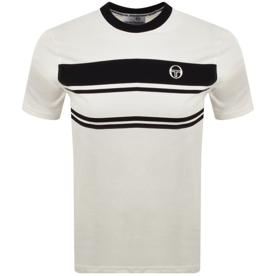 Image number 1 for Sergio Tacchini Dallarindo T Shirt Cream