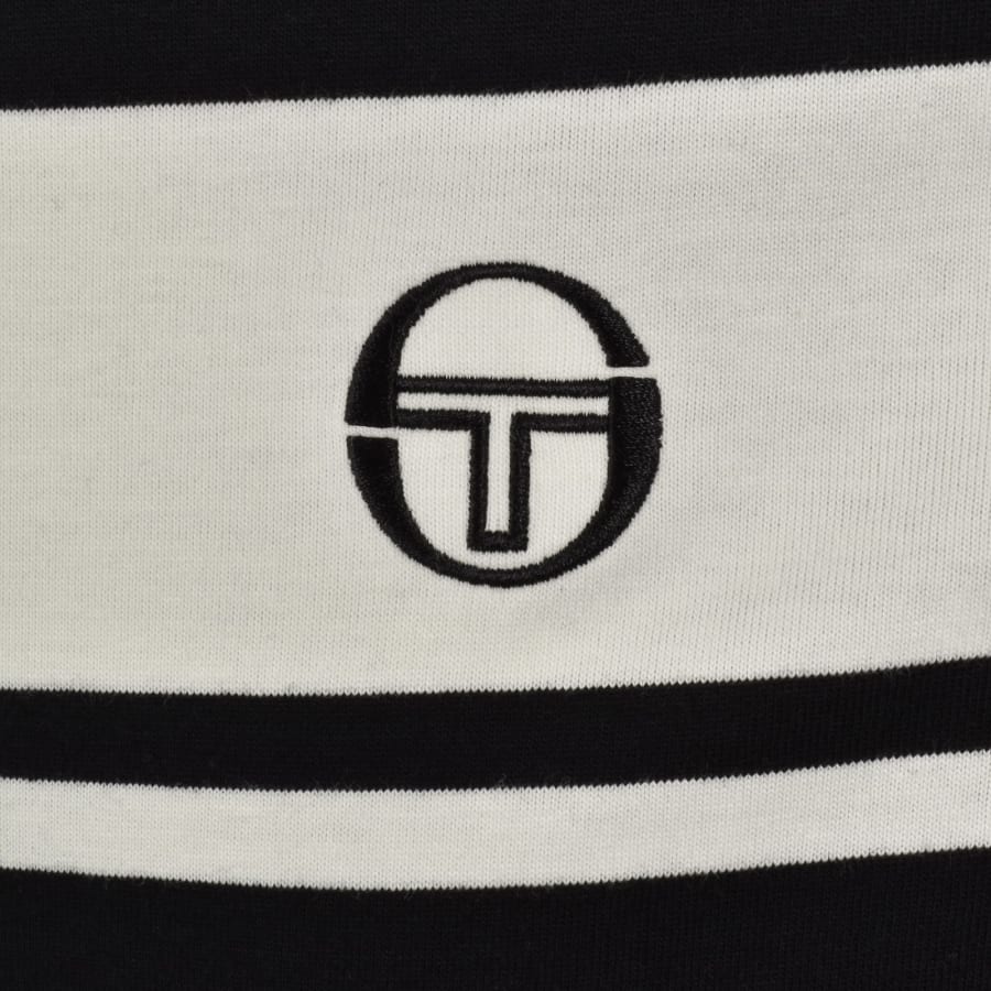 Image number 3 for Sergio Tacchini Dallarindo T Shirt Black