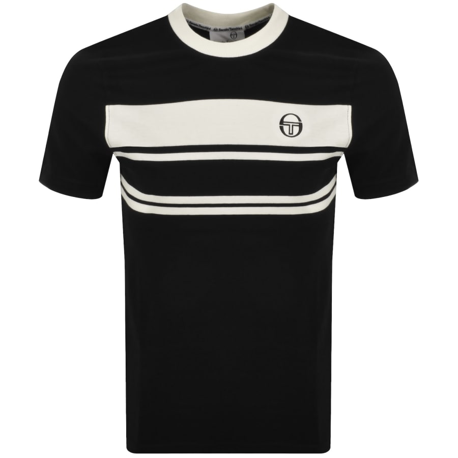 Image number 1 for Sergio Tacchini Dallarindo T Shirt Black