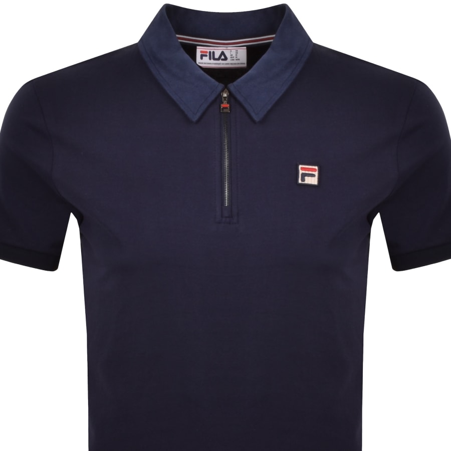 Image number 2 for Fila Etotre QZ Polo Navy