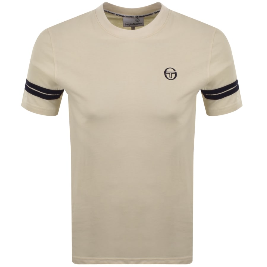 Image number 1 for Sergio Tacchini Grello T Shirt Beige