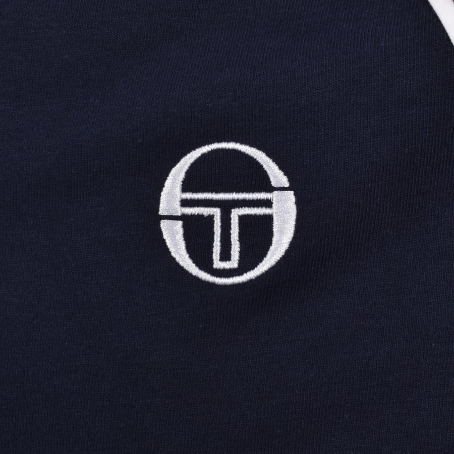Image number 3 for Sergio Tacchini Ghibli Davis T Shirt Navy