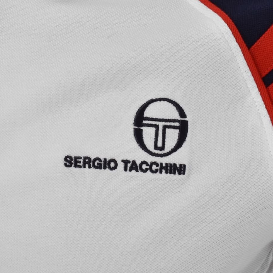 Image number 3 for Sergio Tacchini Cortona Polo T Shirt White