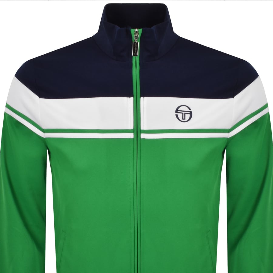 Image number 2 for Sergio Tacchini Damarindo Track Top Green