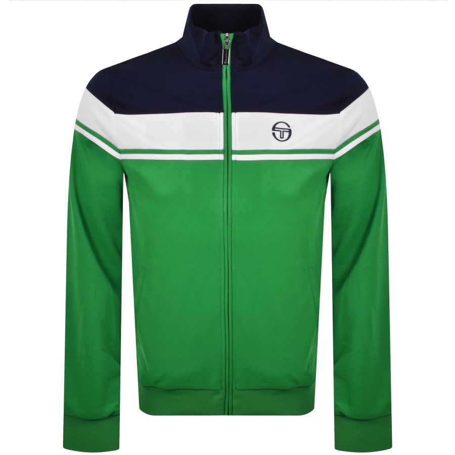 Image number 1 for Sergio Tacchini Damarindo Track Top Green