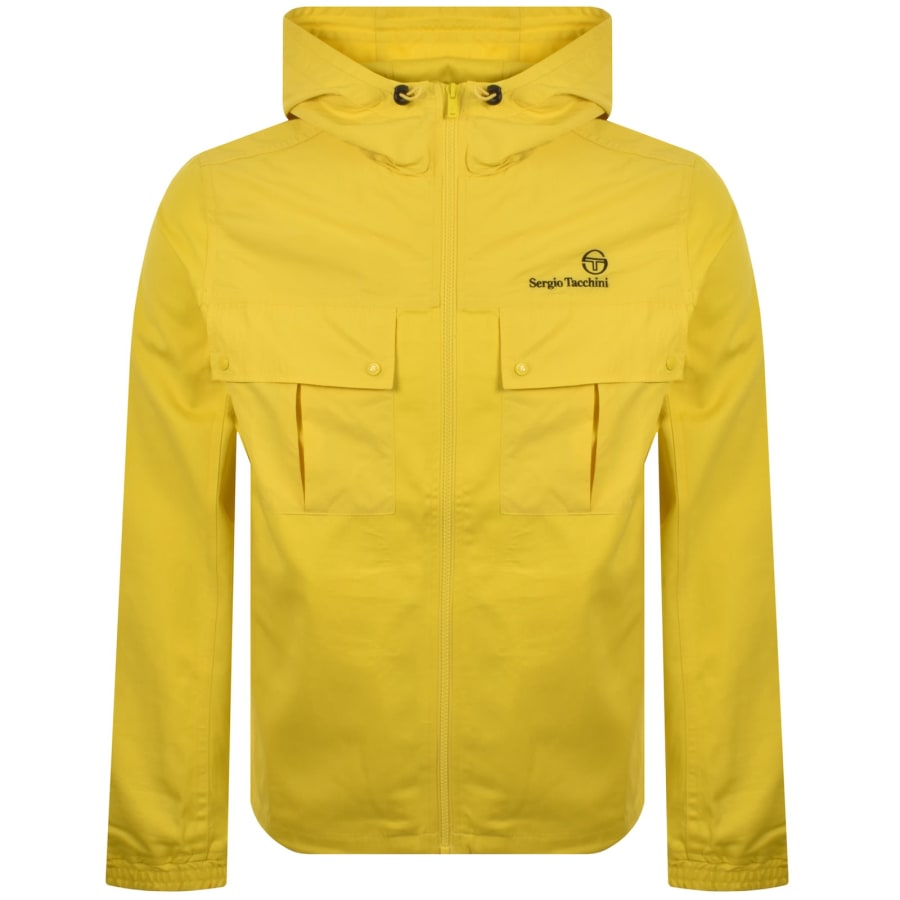 Image number 1 for Sergio Tacchini Calisti Jacket Yellow