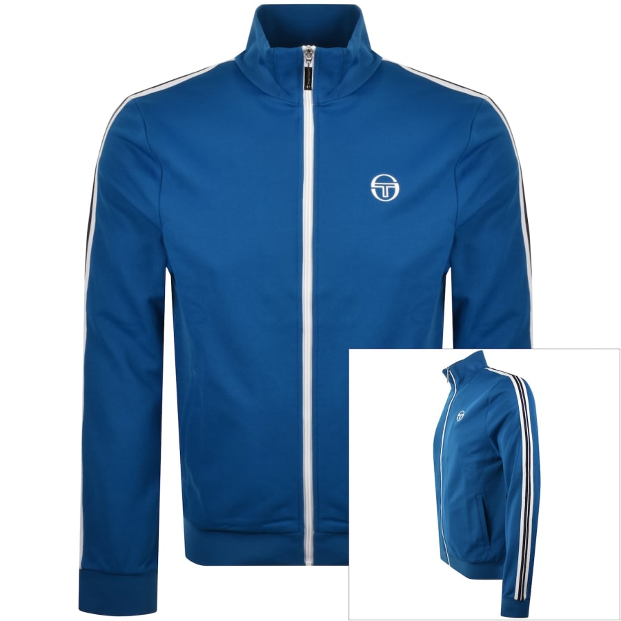 Image number 1 for Sergio Tacchini Franco Track Top Blue