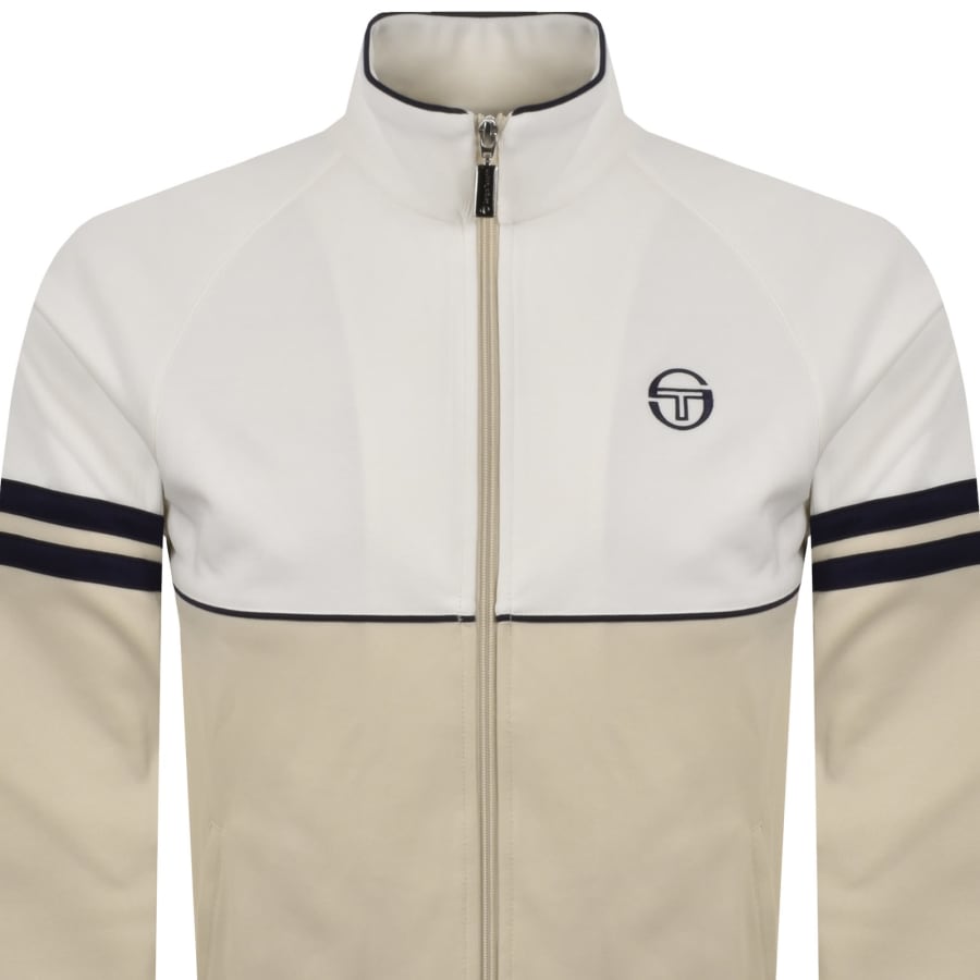 Image number 2 for Sergio Tacchini Orion Track Top Beige