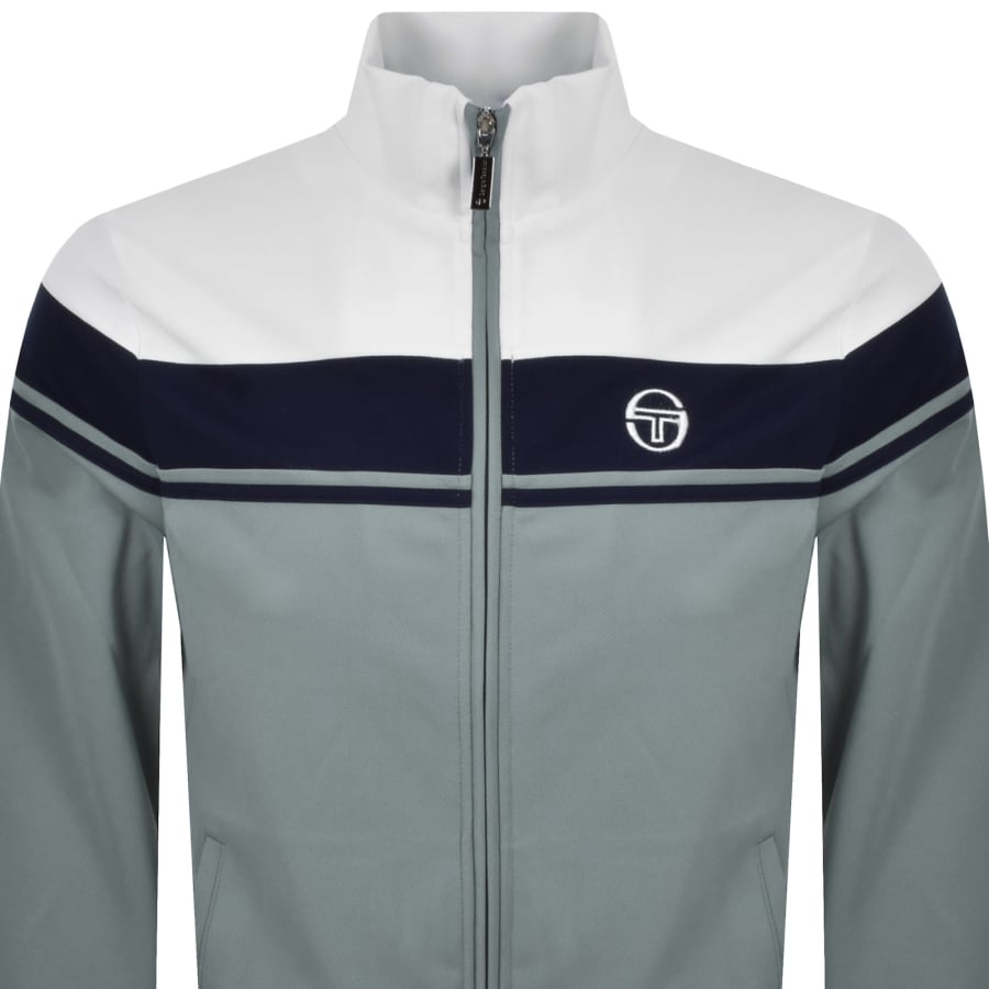 Image number 2 for Sergio Tacchini Damarindo Track Top Grey