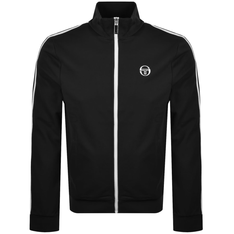Image number 2 for Sergio Tacchini Franco Track Top Black