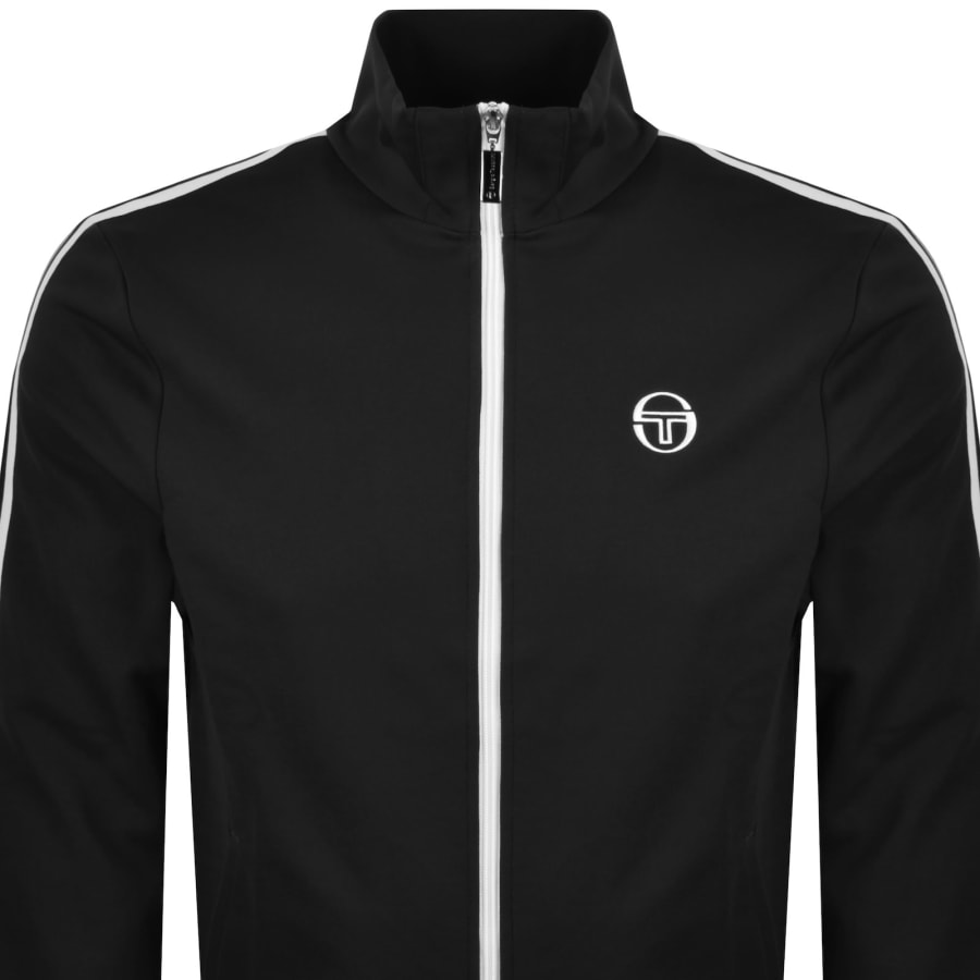 Image number 3 for Sergio Tacchini Franco Track Top Black