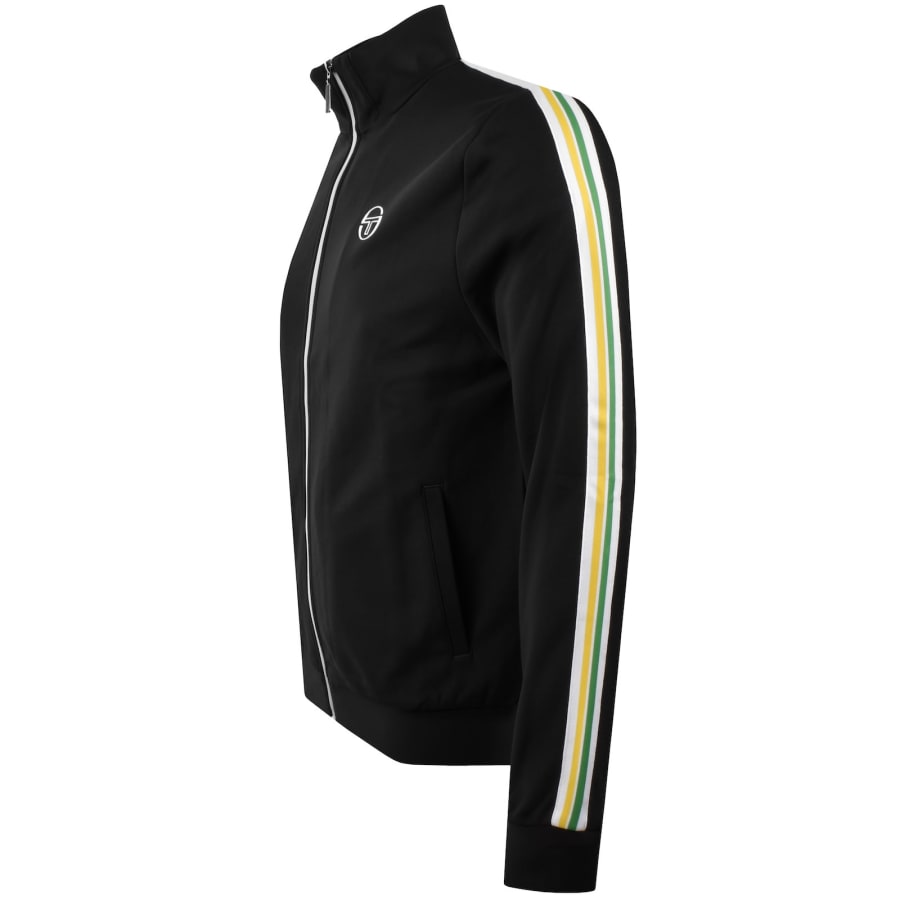 Image number 5 for Sergio Tacchini Franco Track Top Black