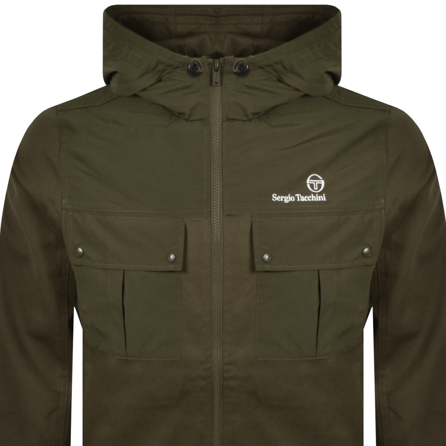 Image number 2 for Sergio Tacchini Calisti Jacket Green