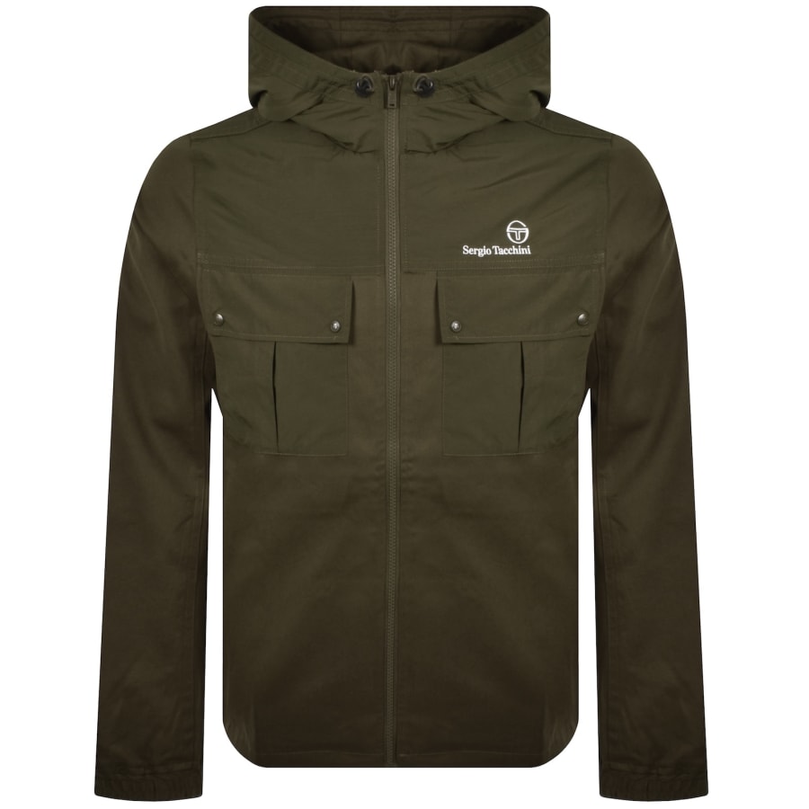 Image number 1 for Sergio Tacchini Calisti Jacket Green