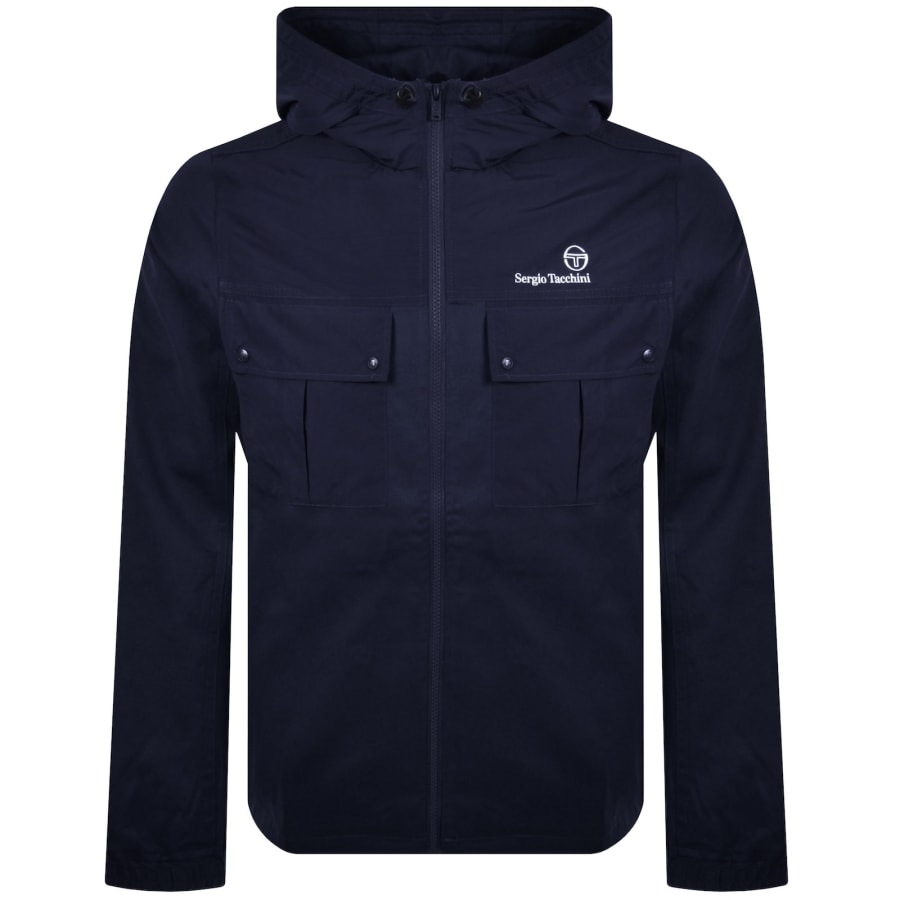 Image number 1 for Sergio Tacchini Calisti Jacket Navy