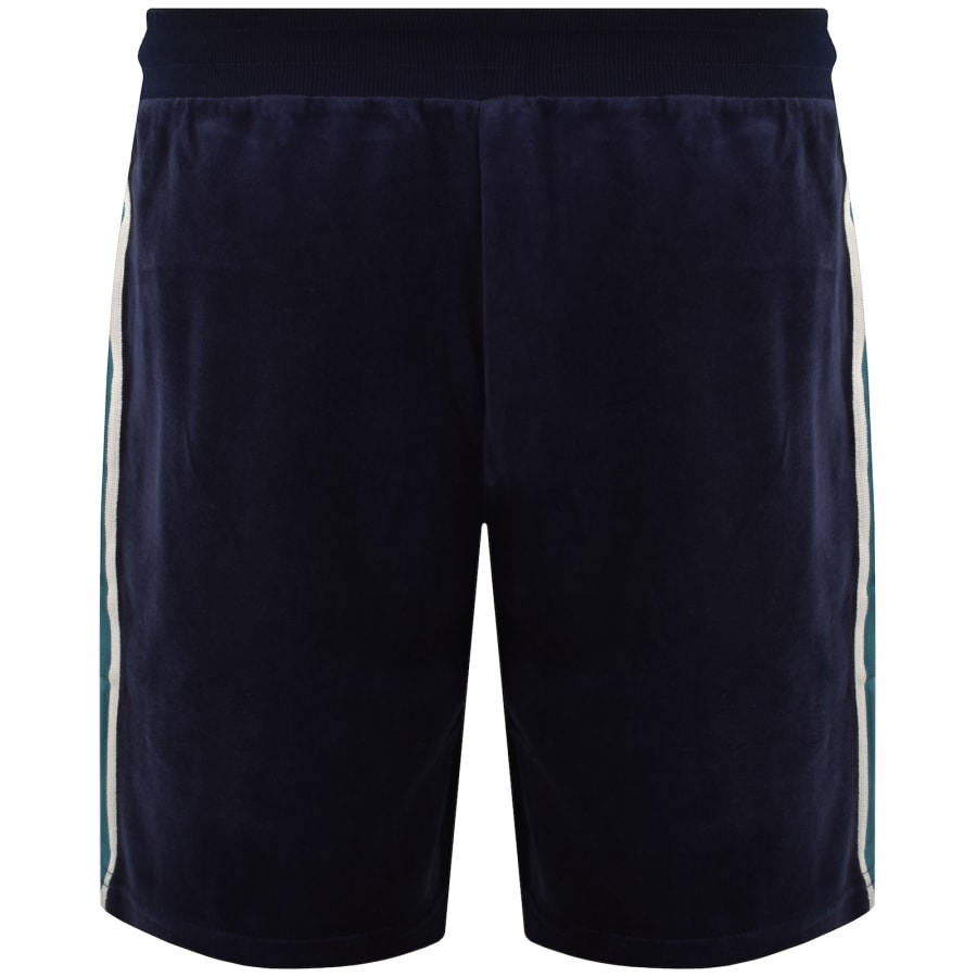 Image number 3 for Sergio Tacchini Monte Velour Shorts Navy