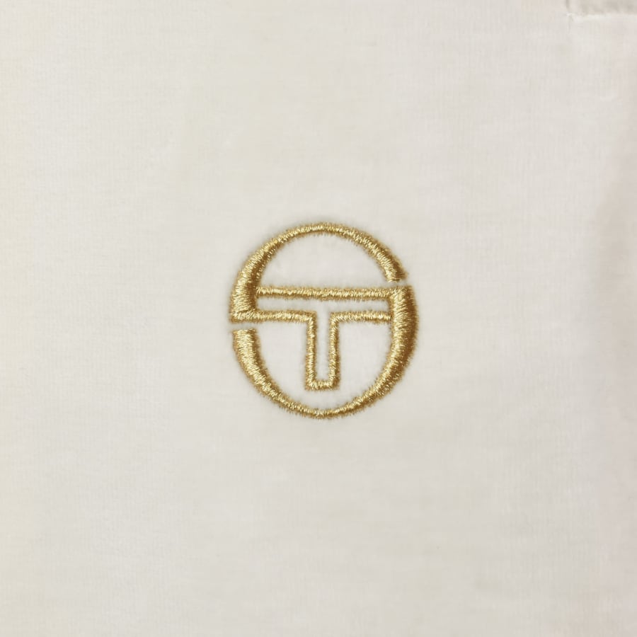 Image number 4 for Sergio Tacchini Monte Velour Shorts Cream