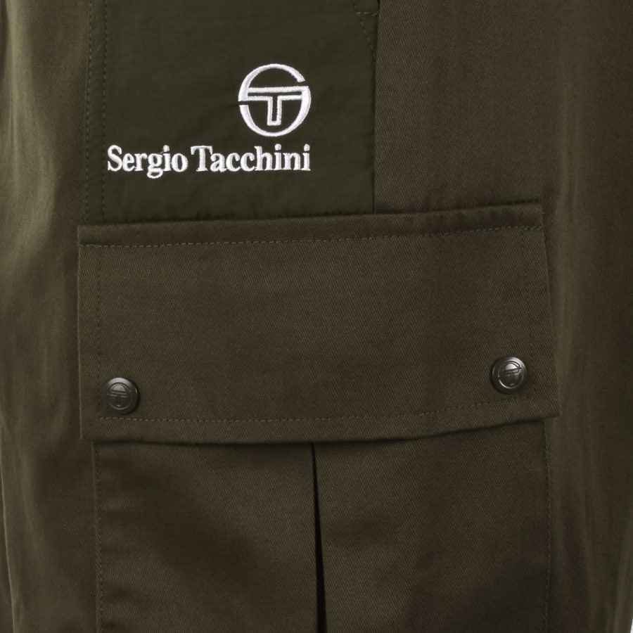 Image number 3 for Sergio Tacchini Calisti Shorts Green