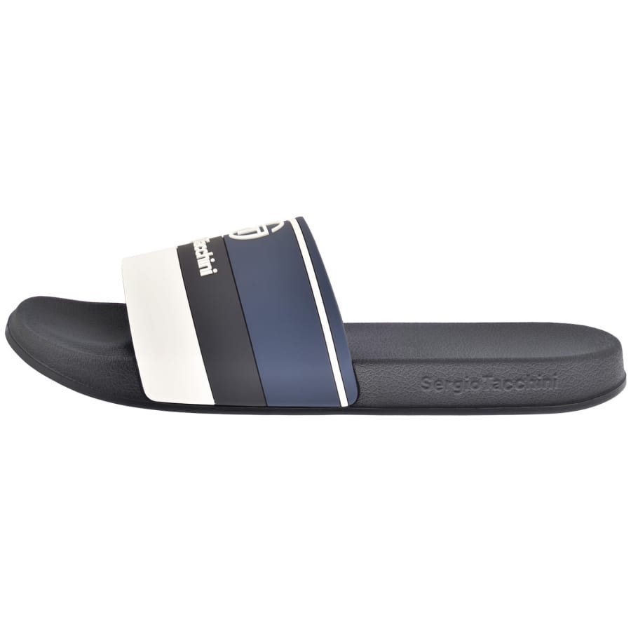 Image number 2 for Sergio Tacchini Caspio Sliders Navy