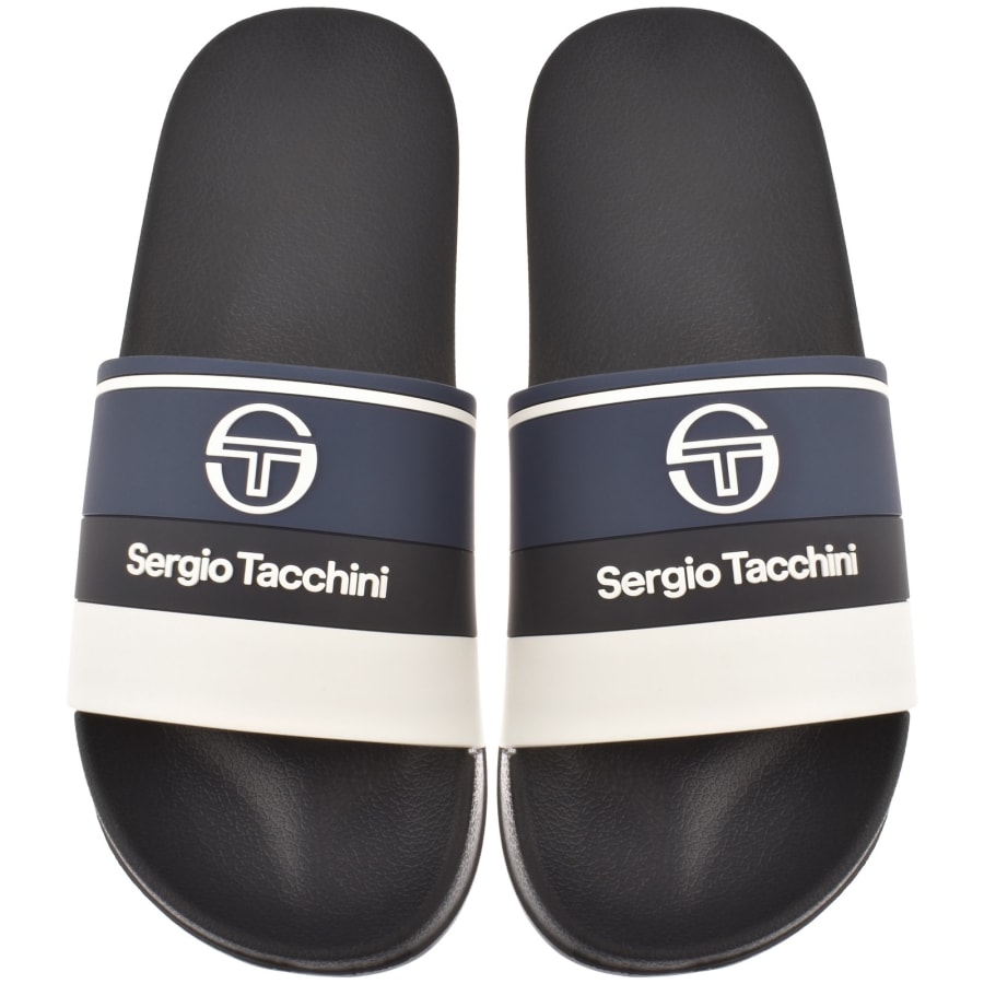 Image number 1 for Sergio Tacchini Caspio Sliders Navy