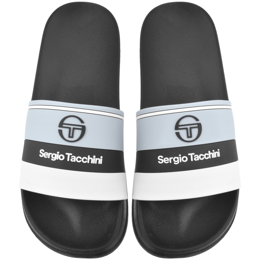 Image number 1 for Sergio Tacchini Caspio Sliders Black