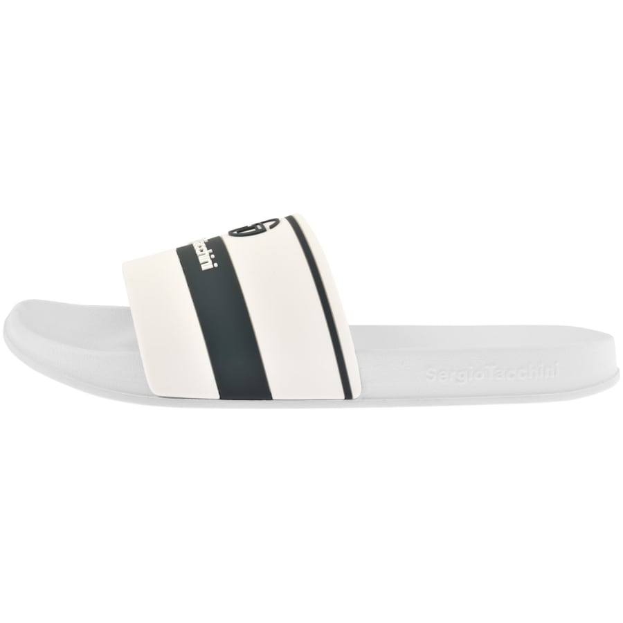 Image number 2 for Sergio Tacchini Caspio Sliders White