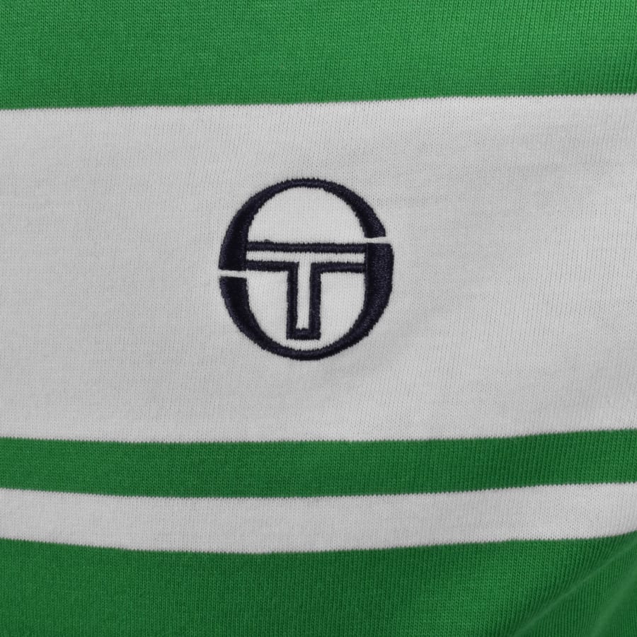 Image number 3 for Sergio Tacchini Master T Shirt Cream