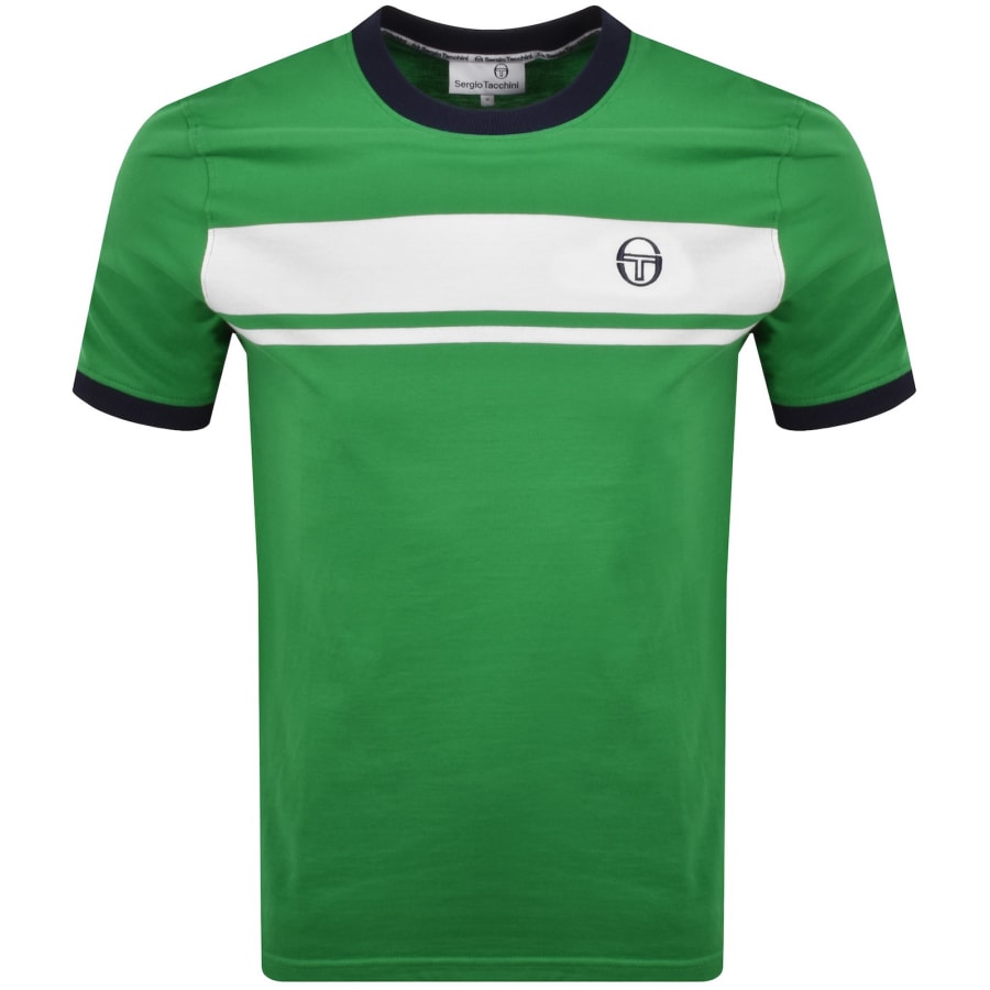 Image number 1 for Sergio Tacchini Master T Shirt Green