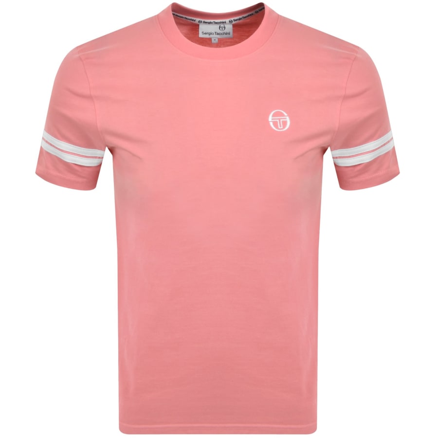 Image number 1 for Sergio Tacchini Grello T Shirt Pink