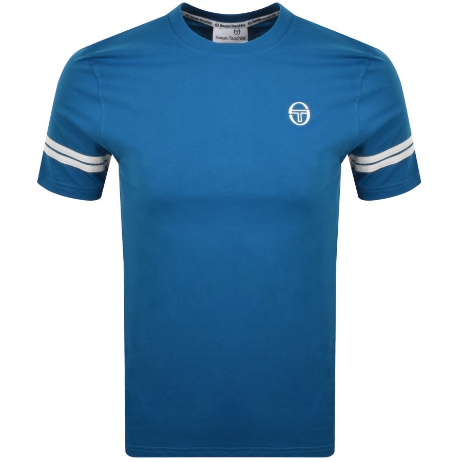Image number 1 for Sergio Tacchini Grello T Shirt Blue