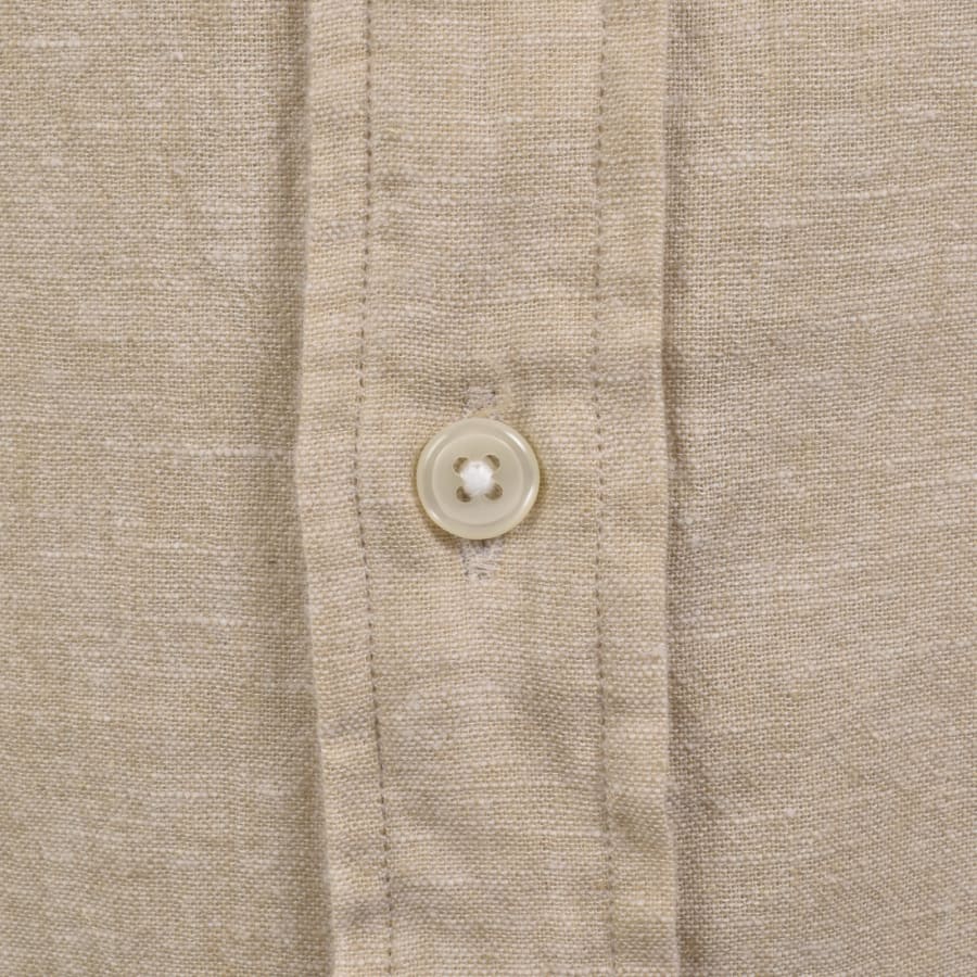 Image number 4 for Gant Camp Collar Shirt Beige