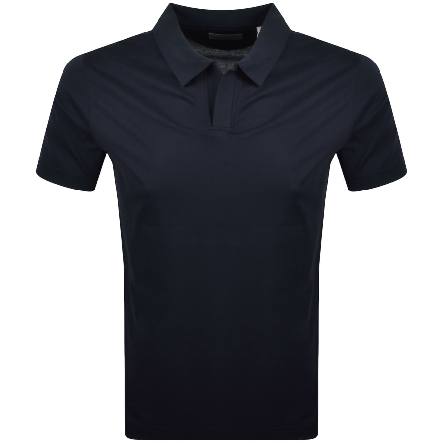 Image number 1 for Gant Pima Polo T Shirt Navy