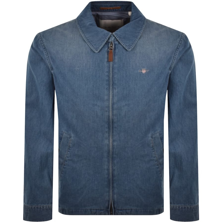 Image number 1 for Gant Windcheater Jacket Blue