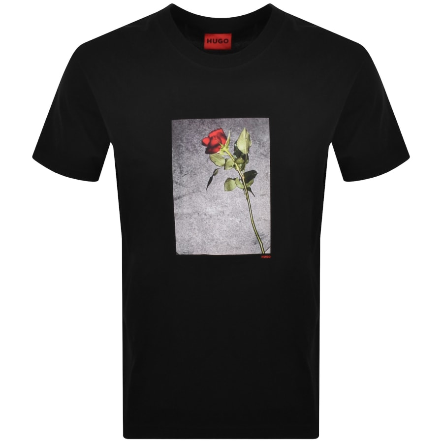 Image number 1 for HUGO Durose T Shirt Black
