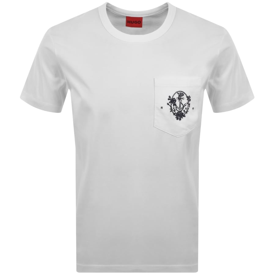 Image number 1 for HUGO Durstee T Shirt White