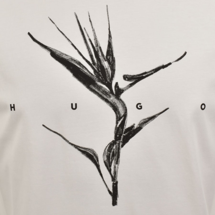 Image number 3 for HUGO Darise T Shirt White