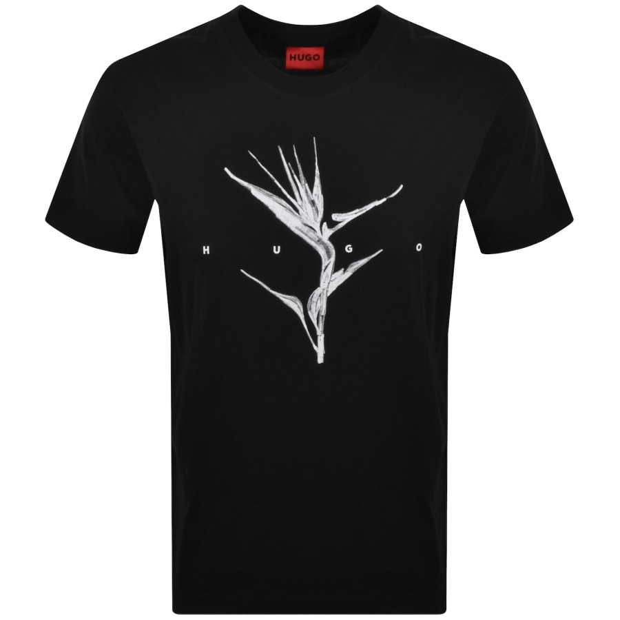 Image number 1 for HUGO Darise T Shirt Black