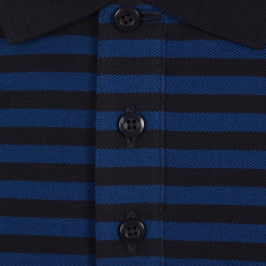 Image number 4 for HUGO Demspolo Polo T Shirt Blue