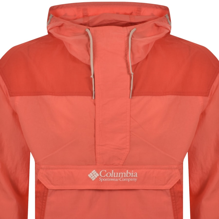 Image number 2 for Columbia Challenger Windbreaker Jacket Red